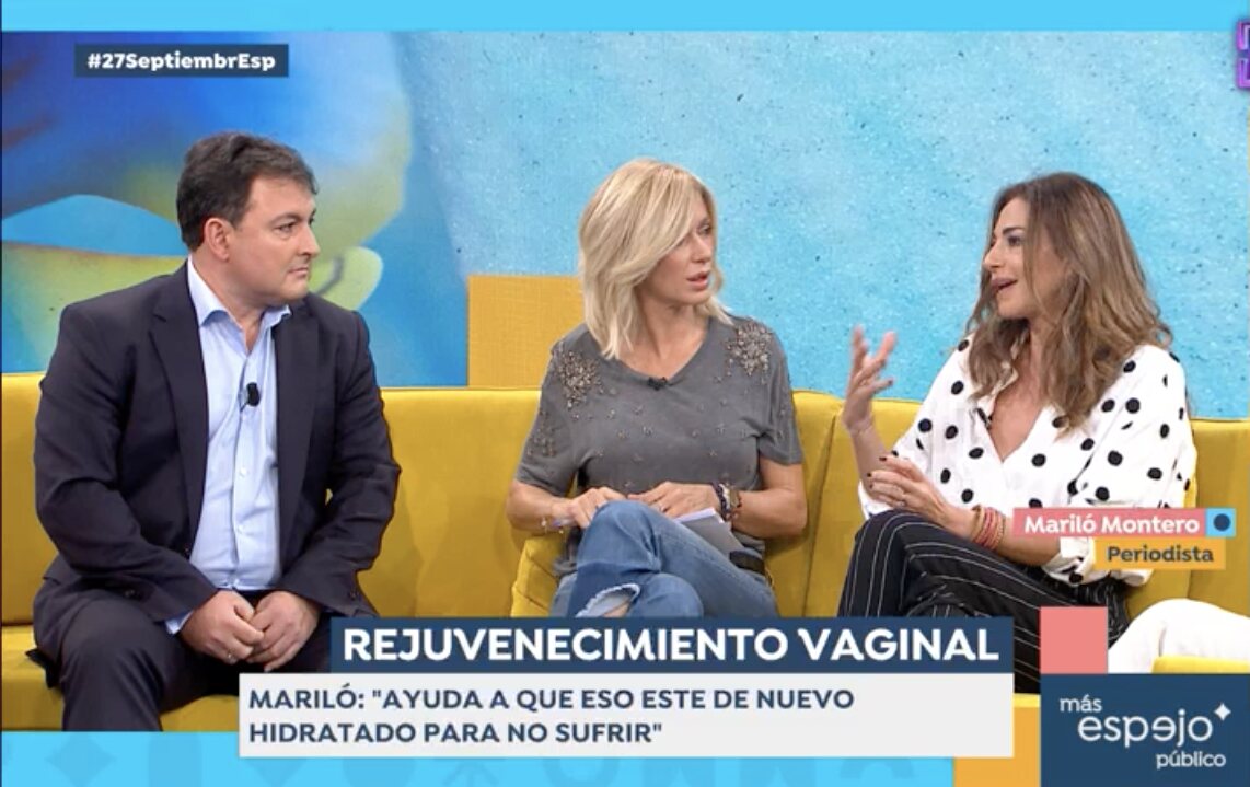 Mariló Montero explica los beneficios del rejuvenecimiento vaginal | Foto: Antena3.com