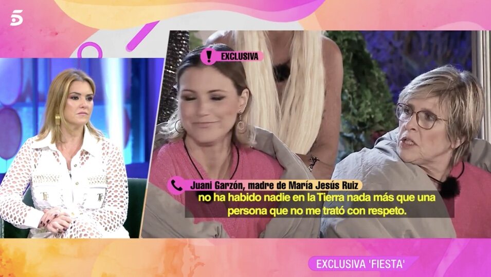 María Jesús Ruiz escucha a su madre | Foto: telecinco.es