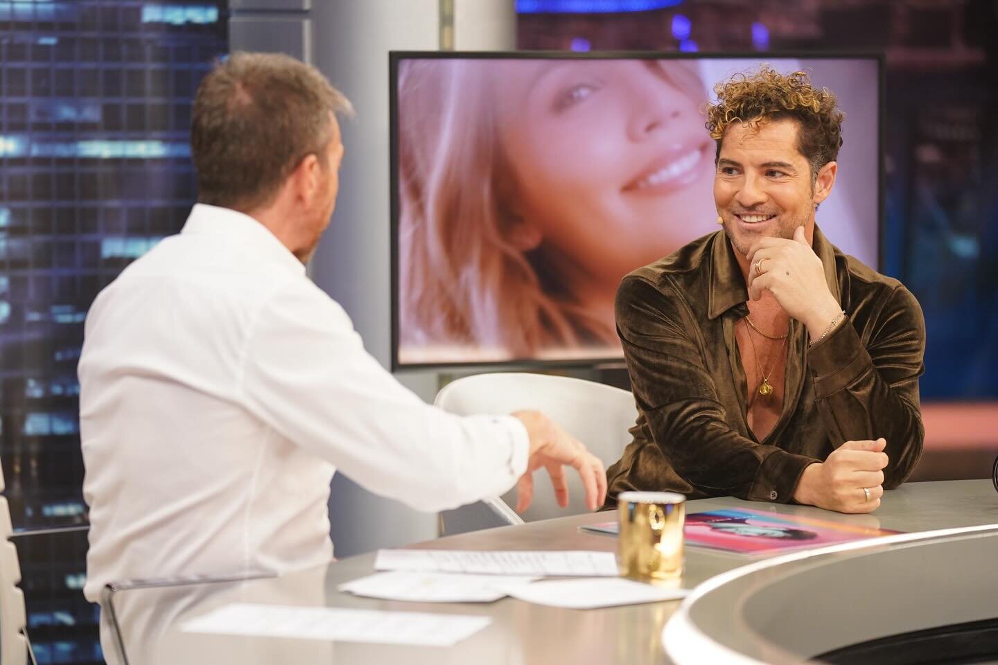 David Bisbal habla de Rosanna Zanetti en 'El Hormiguero'/ Foto: Antena 3