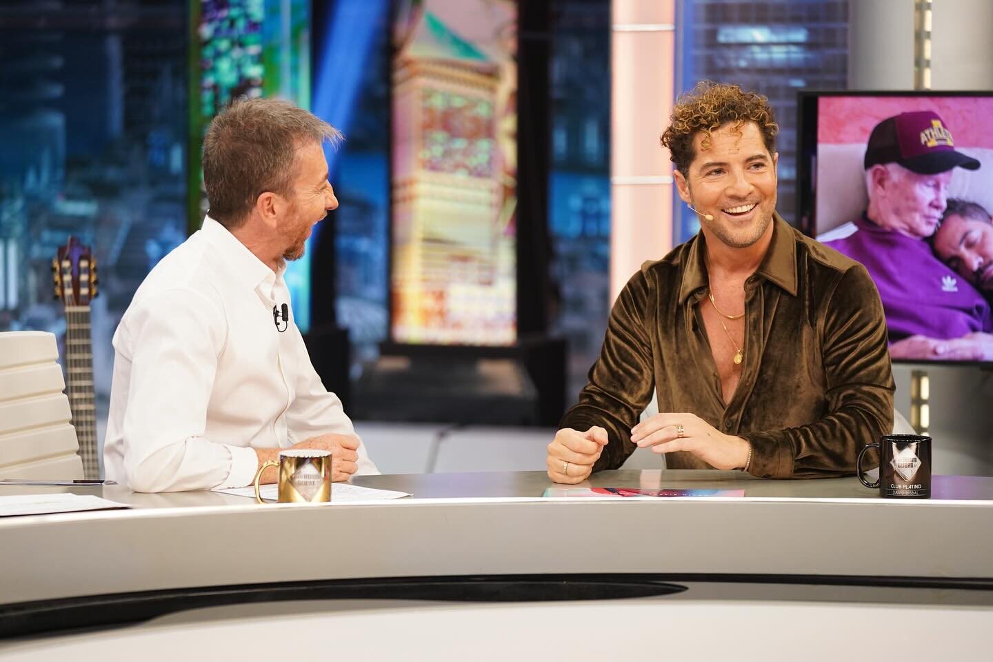 David Bisbal habla de su padre en 'El Hormiguero'/ Foto: Antena 3