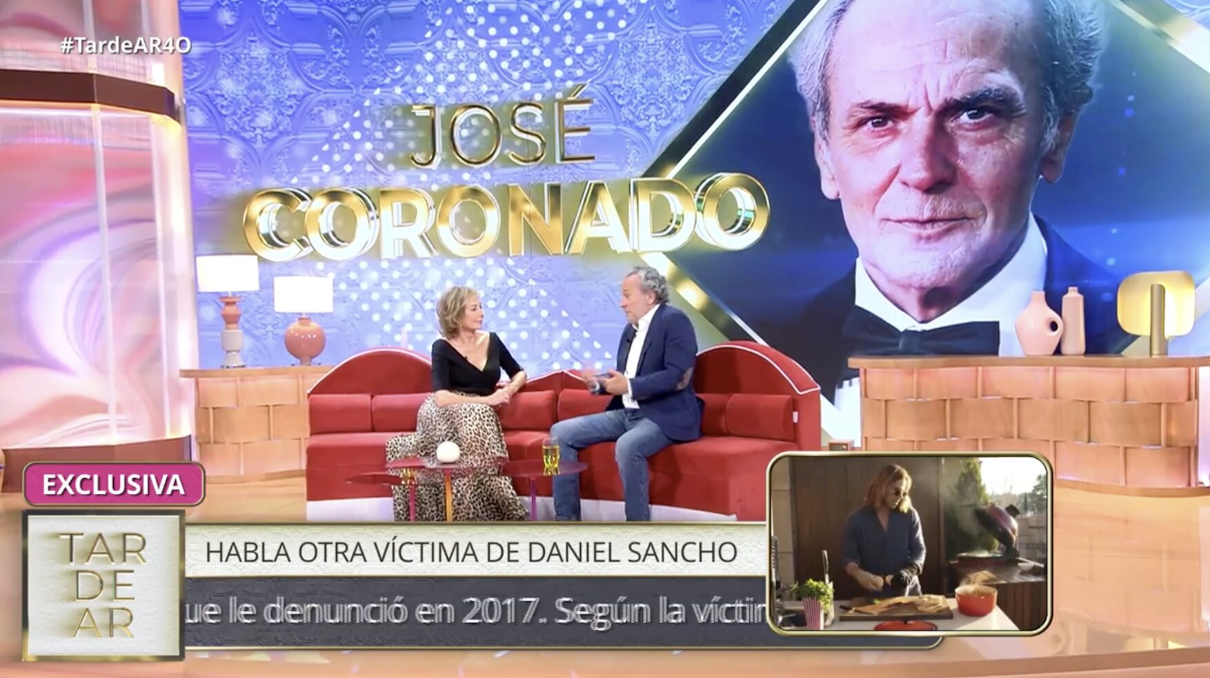 José Coronado en 'TardeAR'/ Foto: telecinco.es