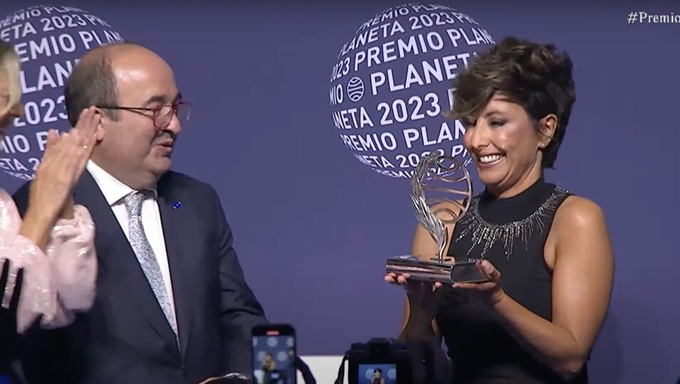 Sonsoles Ónega se hace con el Premio Planeta 2023 | Foto: Premios Planeta