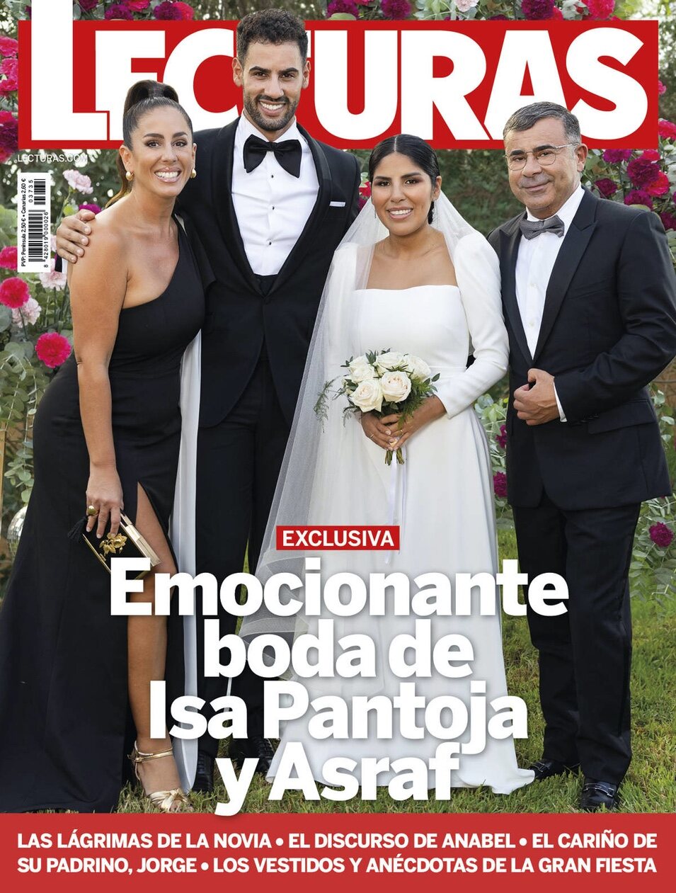 Portada de la boda de Isa Pantoja y Asraf Beno