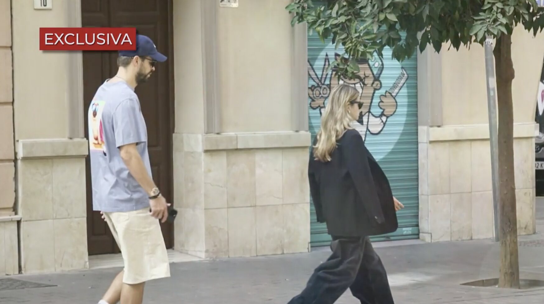 Gerard Piqué y Clara Chía en Málaga/ Foto: 'TardeAR'