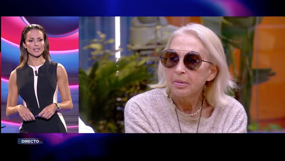 Laura Bozzo reaccionando a las palabras de José Antonio Avilés | Telecinco