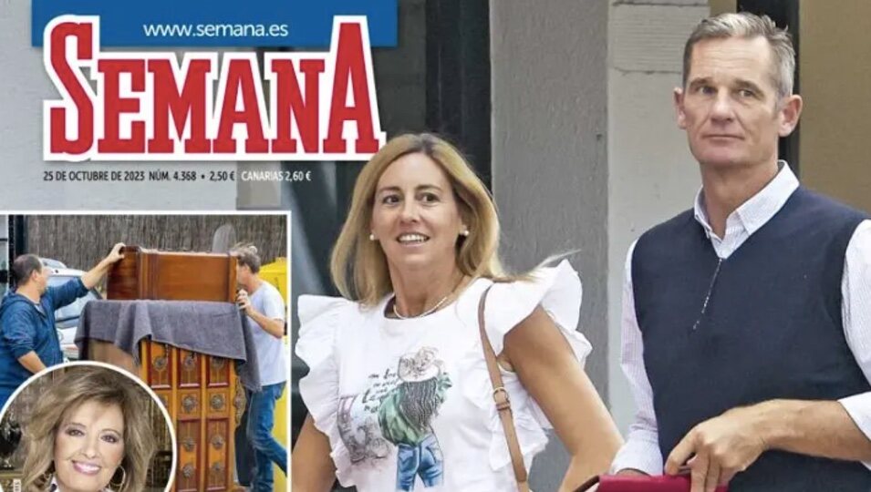 Iñaki Urdangarin y Ainhoa Armentia en su nuevo trabajo | Semana