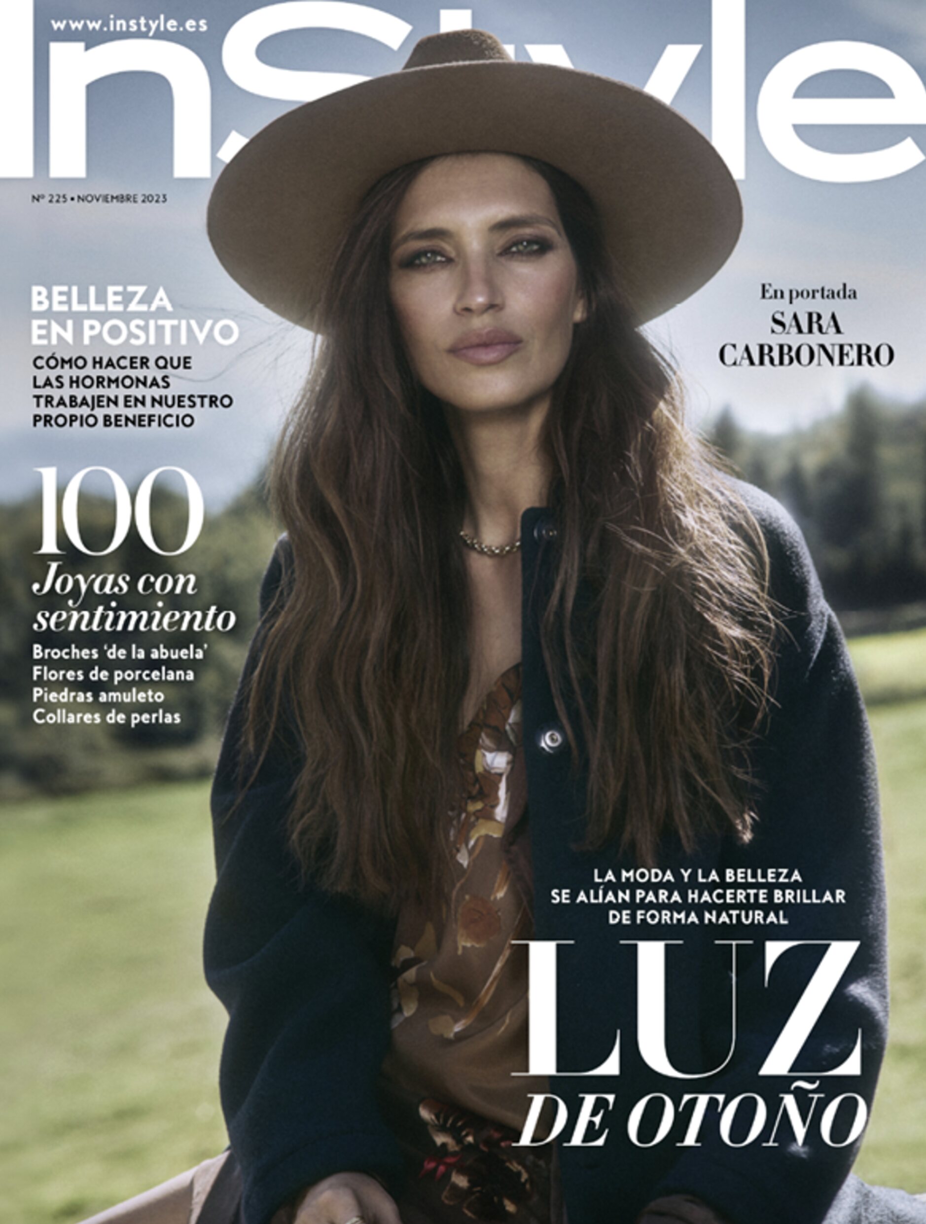 Sara Carbonero en la portada de InStyle