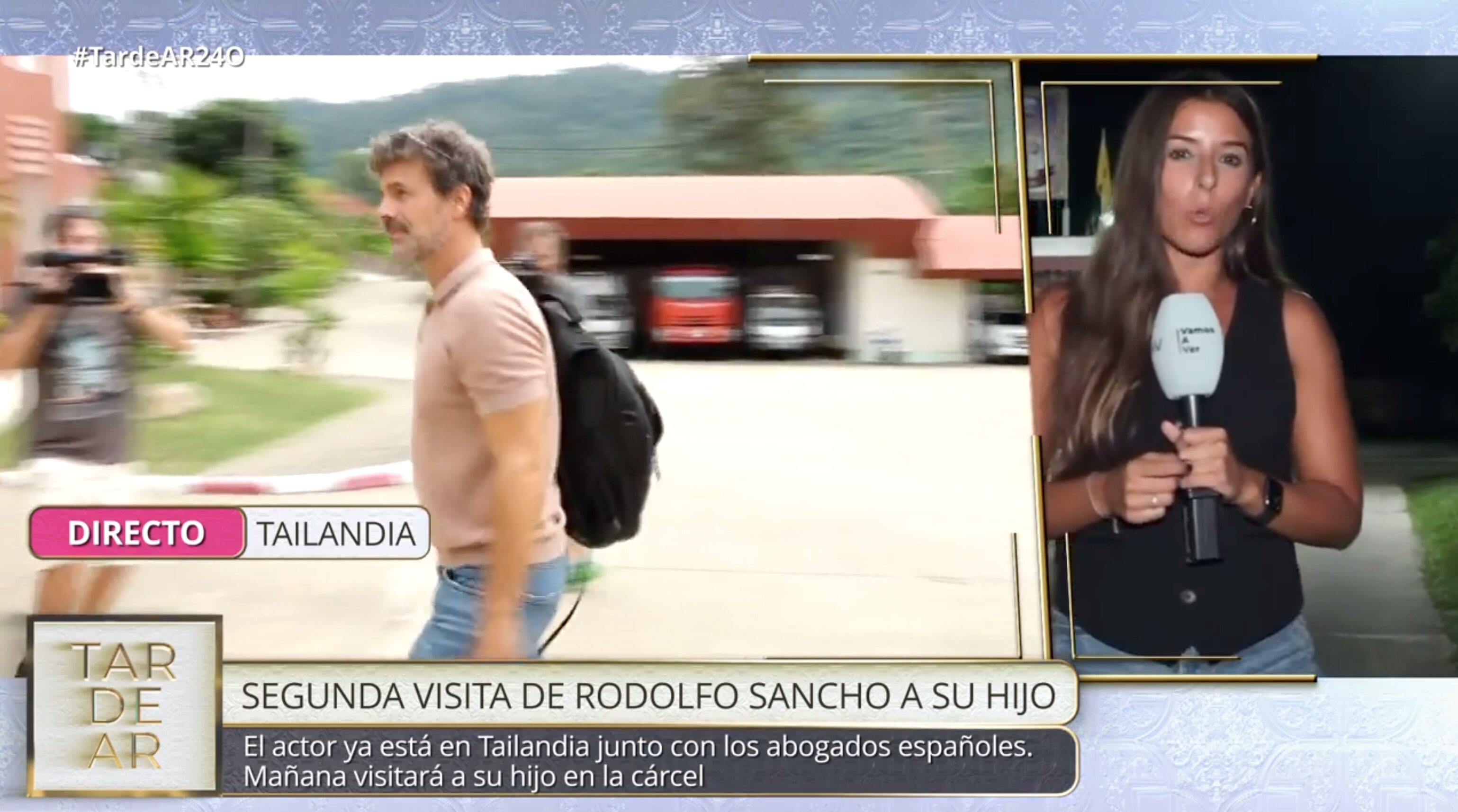 Rodolfo Sancho ha viajado por segunda vez a Tailandia para visitar a su hijo Daniel | Foto: Telecinco.es