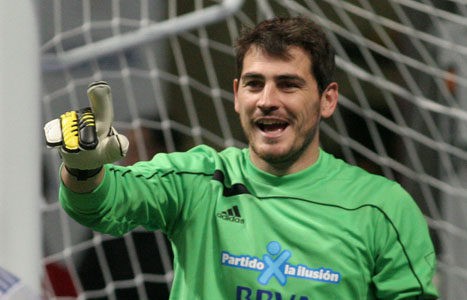 Iker Casillas, portero del Real Madrid