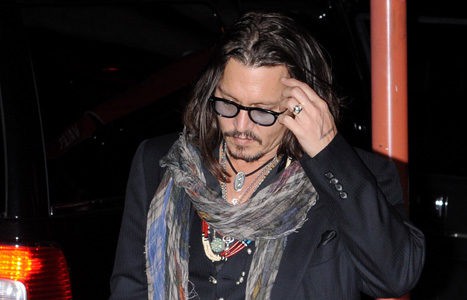 Johnny Depp, protagonista de Piratas del Caribe