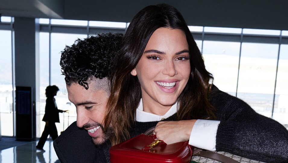 Kendall Jenner y Bad Bunny empezaron a salir en febrero | Foto: Gucci