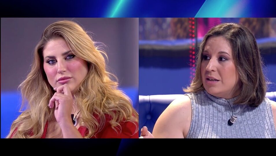 Susana Bianca y Carmen, amiga de Zeus Montiel, en el plató | Telecinco