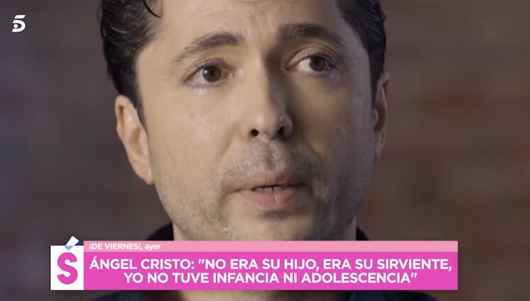 Ángel Cristo habla de su madre/ Foto: telecinco.es