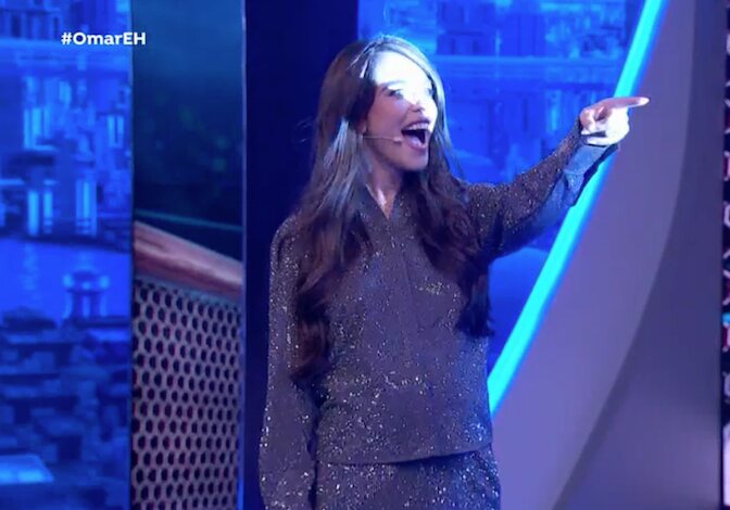 Violeta Mangriñán en el plató e 'El Hormiguero'/ Foto: Antena 3