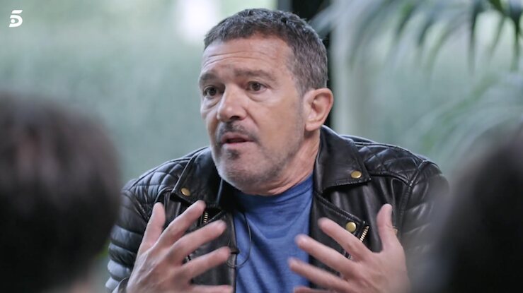 Antonio Banderas en '100% Únicos'/ Foto: telecinco.es