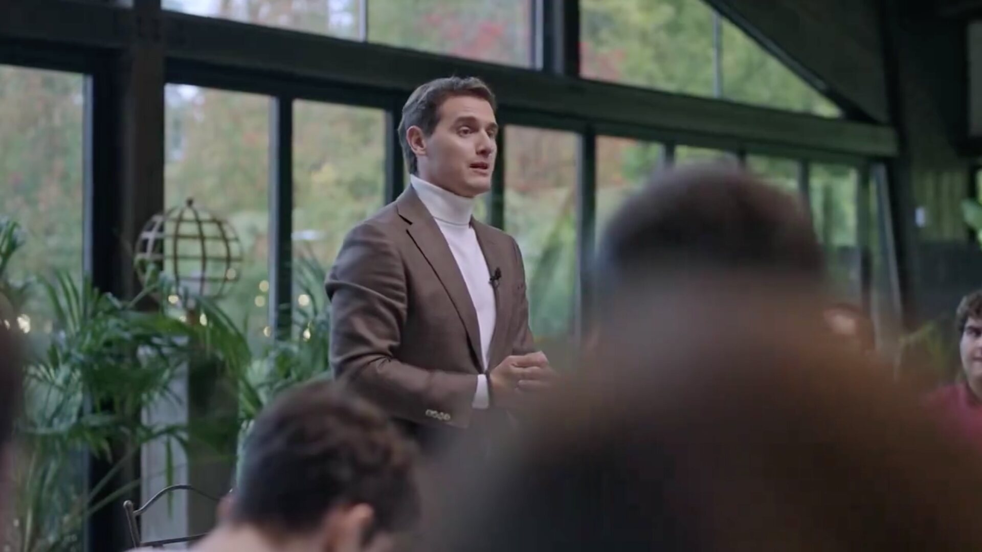 Albert Rivera en '100% Únicos'/ Foto: telecinco.es