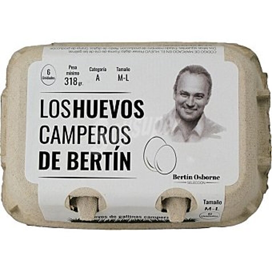 Los huevos de Bertín Osborne ya están a la venta