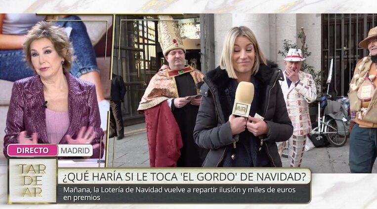 Ana Rosa Quintana habla de su salud en 'TardeAR'/ Foto: telecinco.es