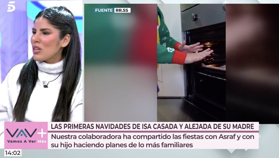 Isa Pantoja habla de su Navidad | Foto: telecinco.es