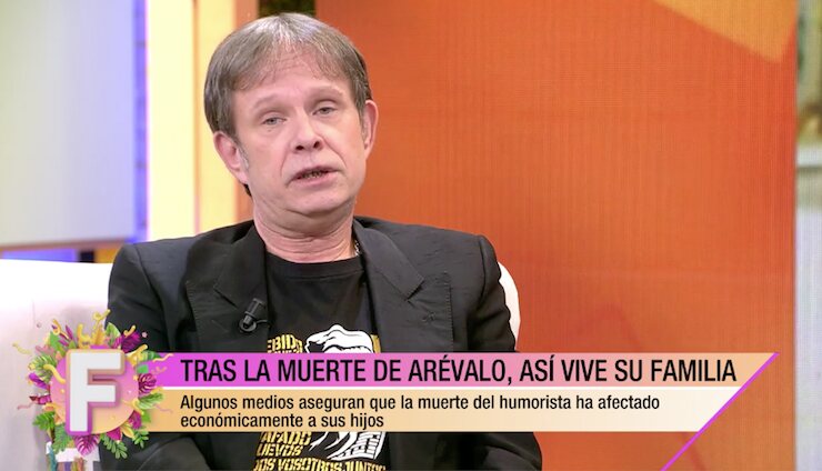 Paco, hijo de Arévalo, habla de la muerte de su padre/ Foto: telecinco.es