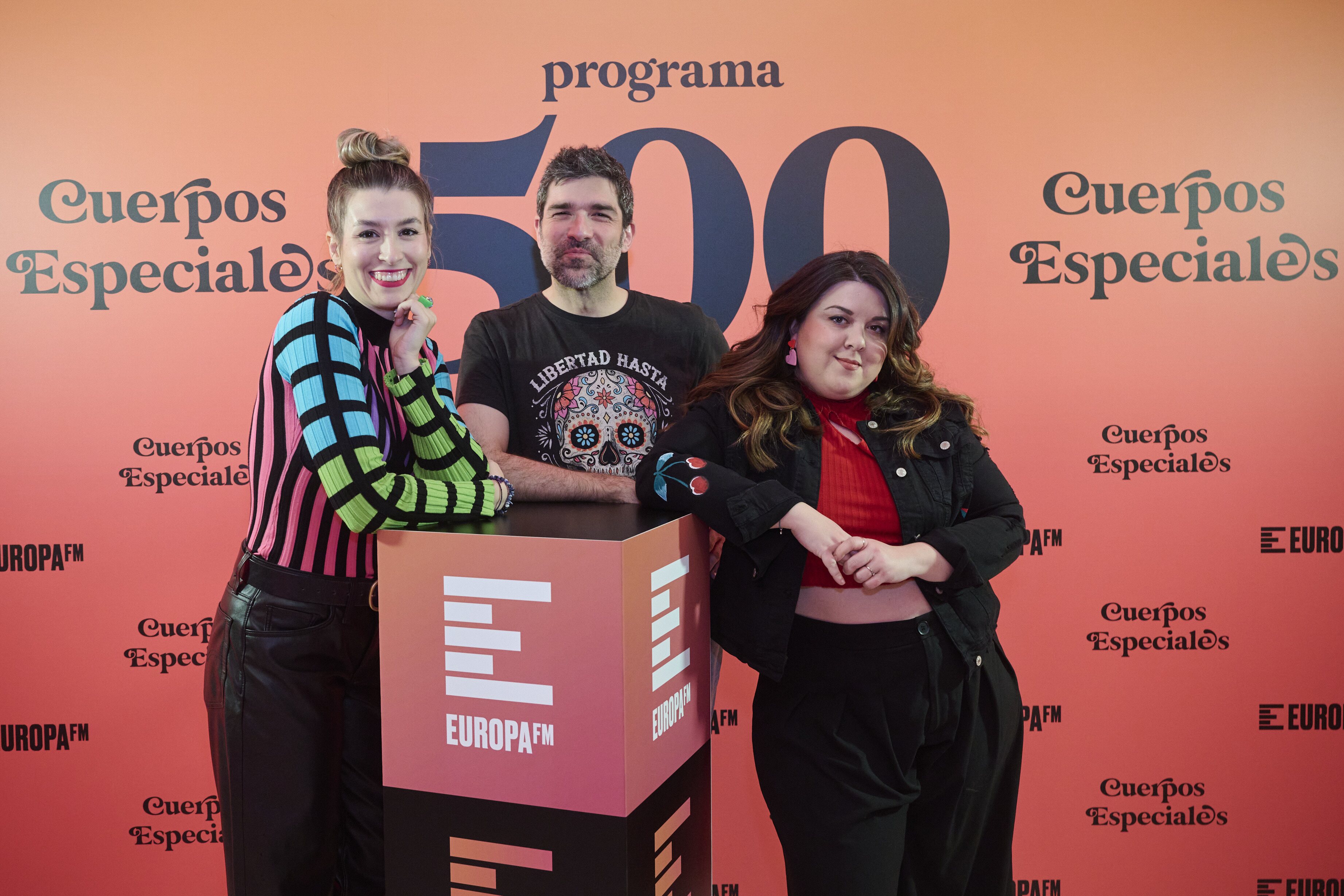 Eva Soriano, Nacho García y Lalachus, presentadores de 'Cuerpos Especiales' | Foto: Atresmedia