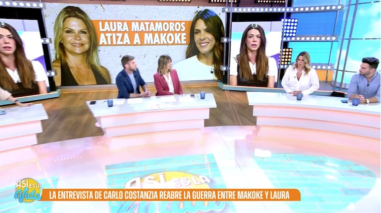 Makoke contesta a Laura Matamoros/ Foto: telecinco.es