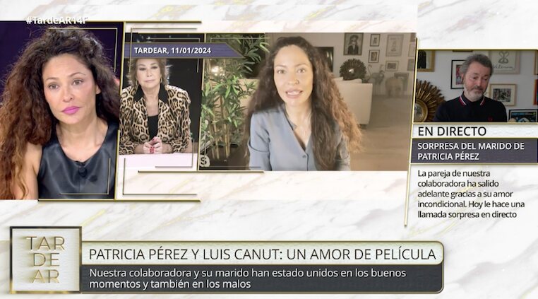 Luis Canut, muy agradecido por el apoyo de Patricia Pérez/ Foto: telecinco.es