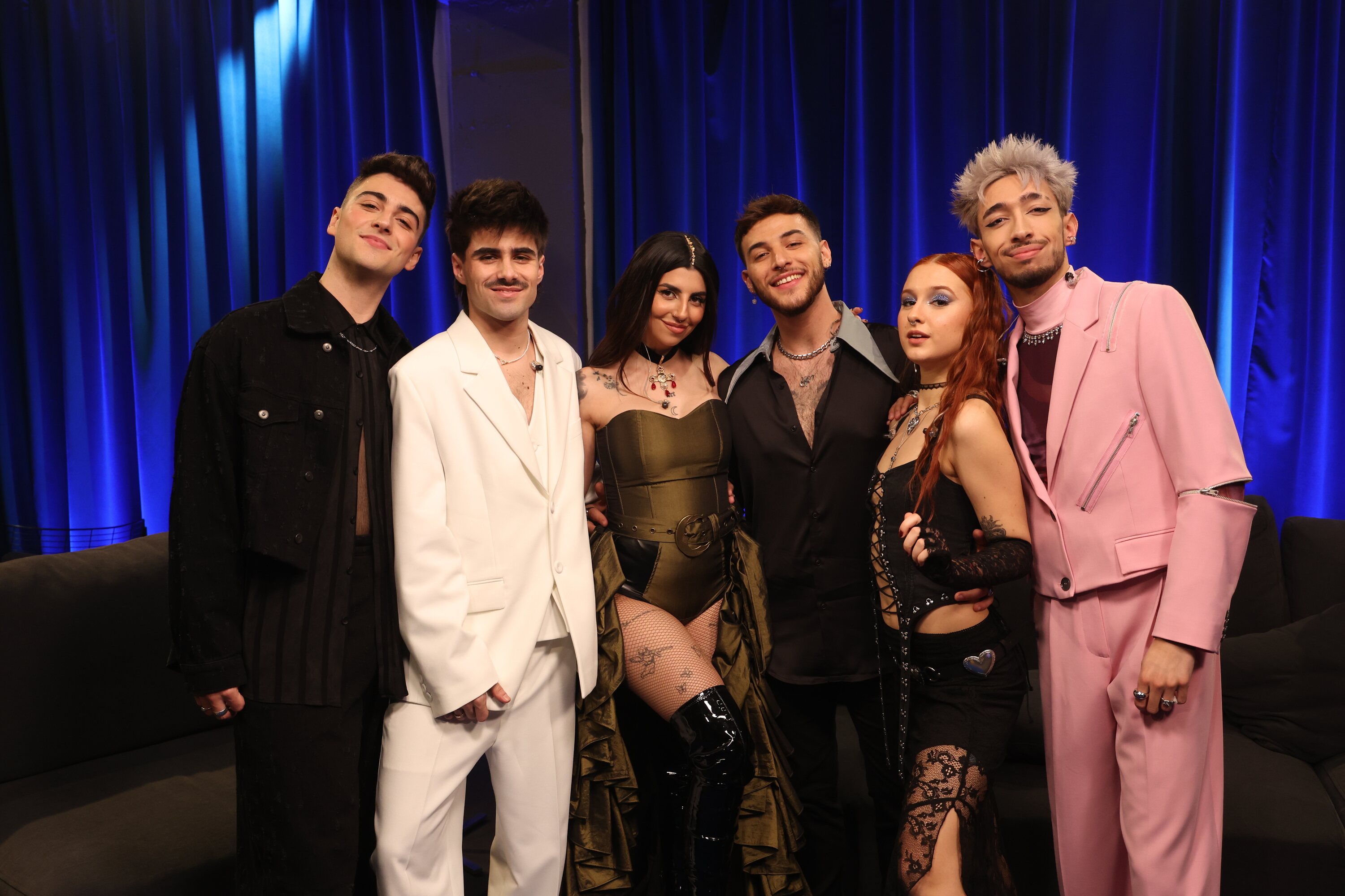 Los finalistas de 'OT 2023' posando | Prime Video