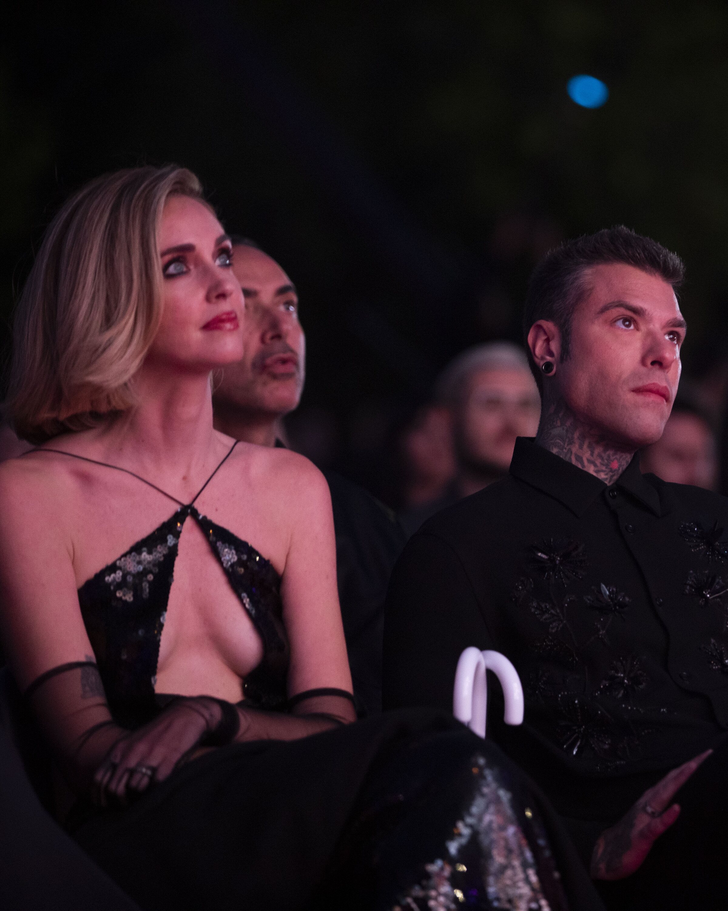 Chiara Ferragni y Fedez en la premiere en Milán de la segunda temporada de 'The Ferragnez' | Foto: Amazon Prime