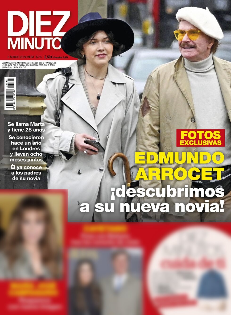 La portada de 'Diez Minutos' que sacó la indentidad de Marta Pawlowska a la luz