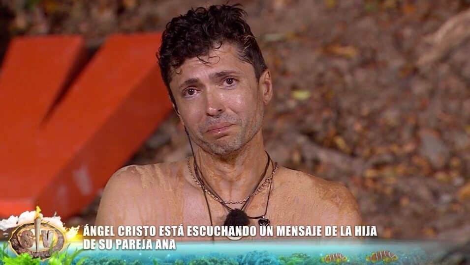 Ángel Cristo, emocionado | Foto: telecinco.es