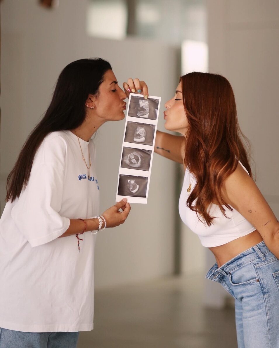 Dulceida y Alba muestran la ecografía | Instagram