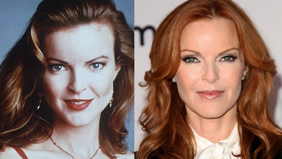 Marcia Cross antes y ahora