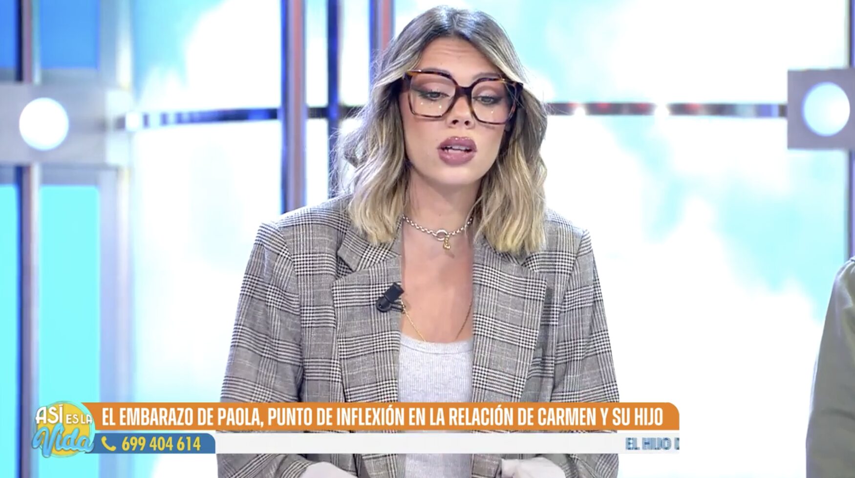 Alejandra Rubio critica a su primo José María Almoguera en 'Así es la vida'/ Foto: telecinco.es