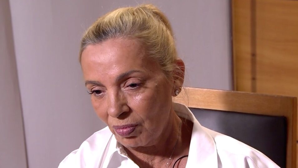 Carmen enterándose de la exclusiva | Foto: telecinco.es