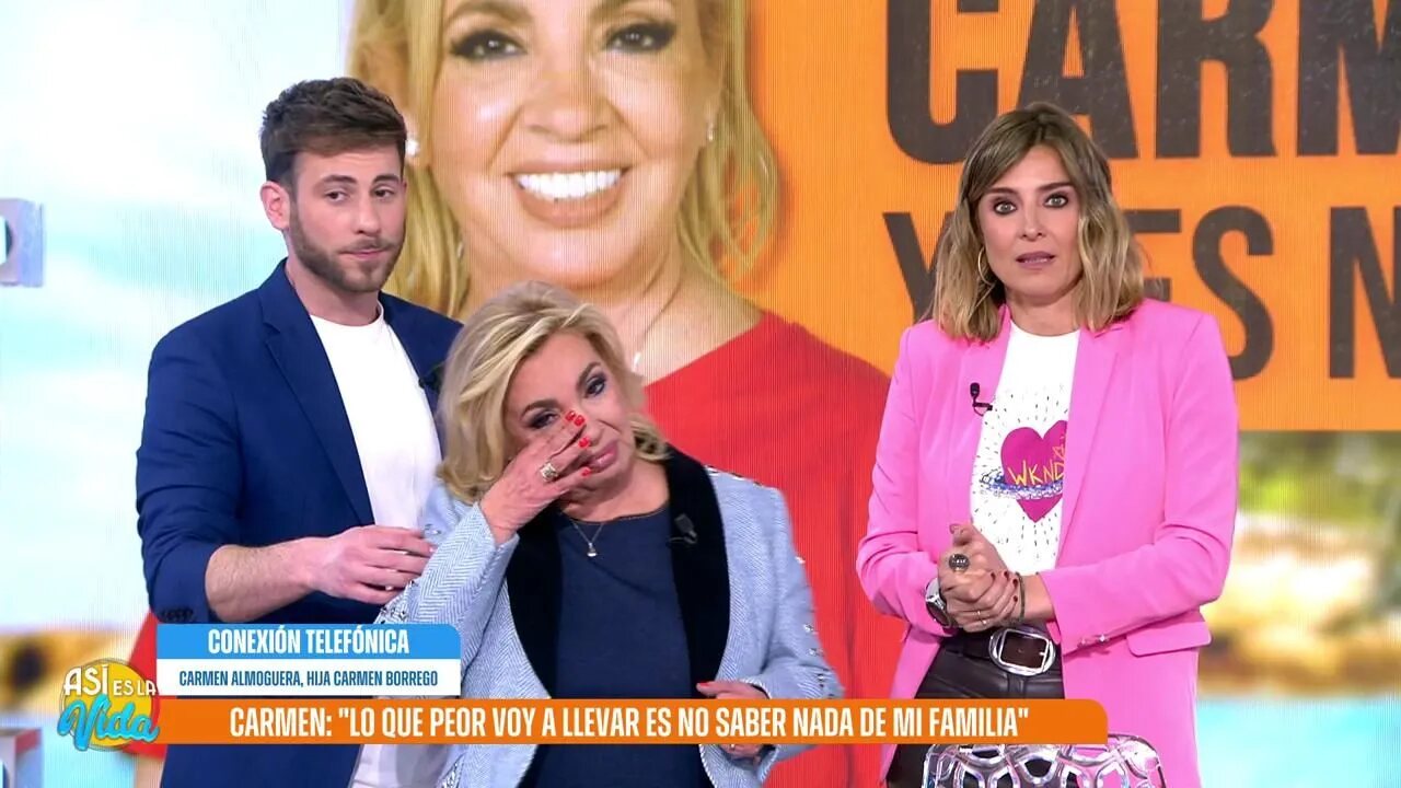 Carmen Borrego es colaboradora de 'Así es la vida' | Foto: Telecinco.es