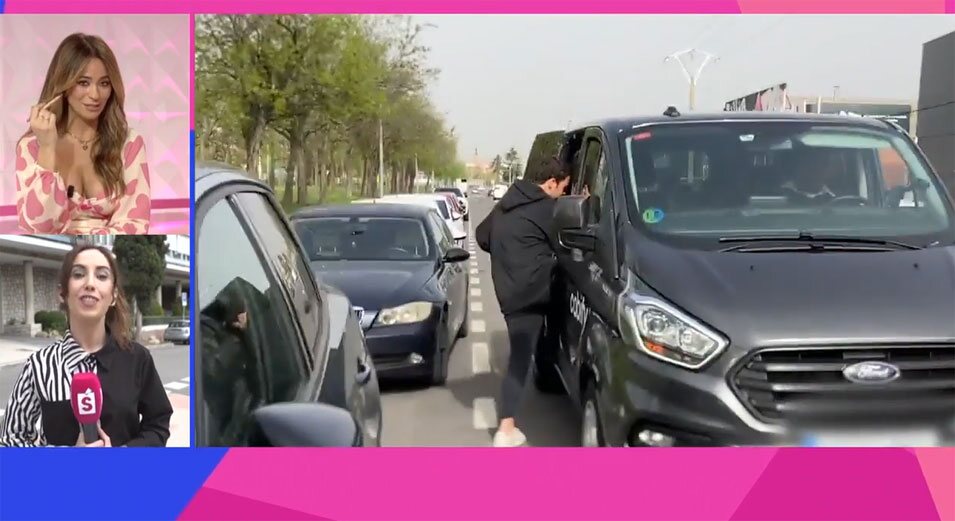 Froilán a la salida de un after al que acudió tras la boda de Almeida