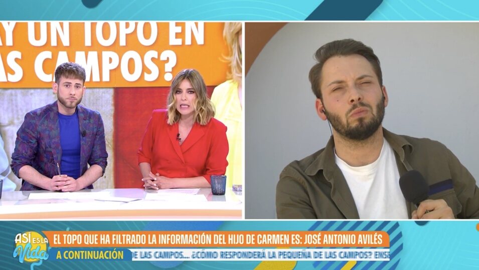 Avilés revela que es el topo | Foto: telecinco.es