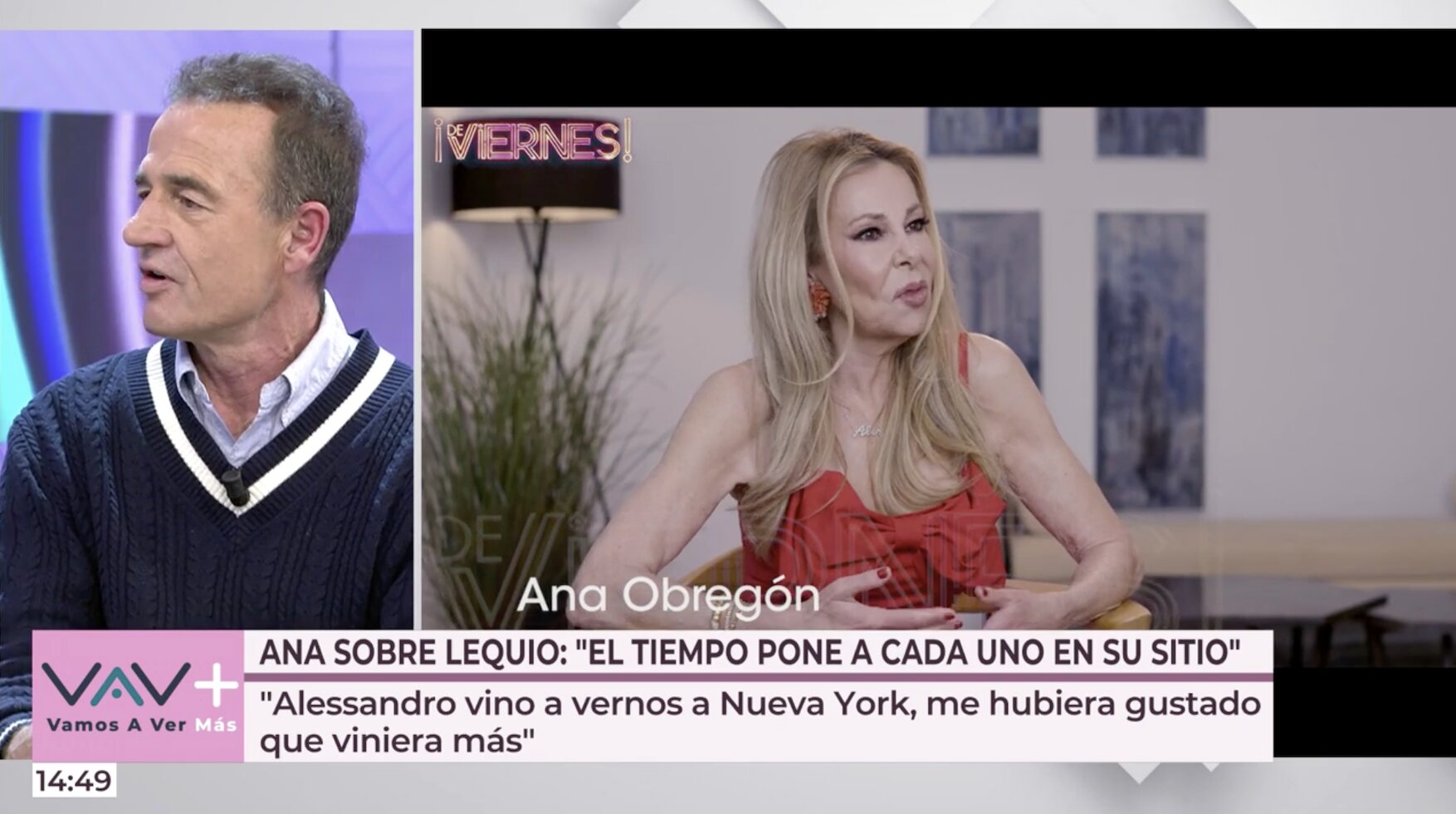 Alessandro Lequio reacciona a las palabras de Ana Obregón/ Foto: telecinco.es