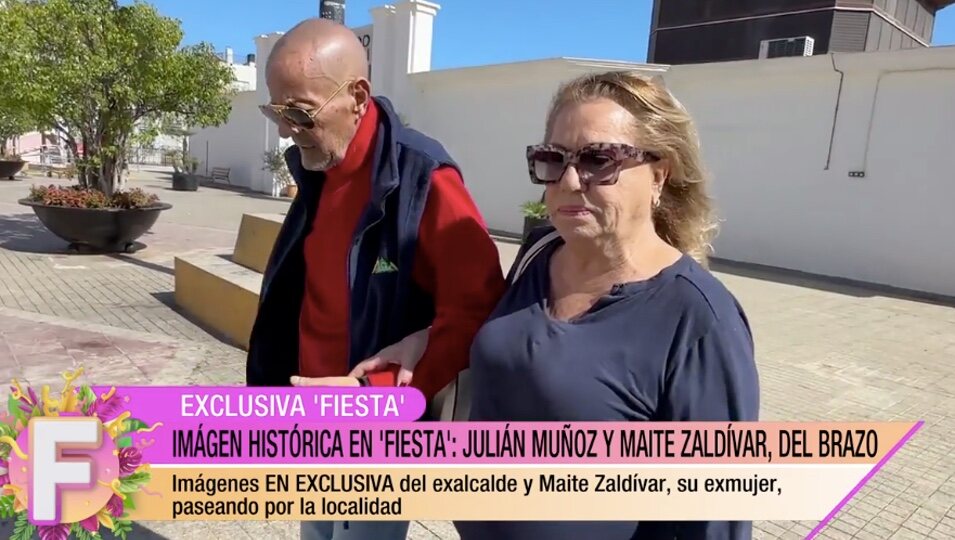 Julián y Mayte de paseo | Foto: telecinco.es