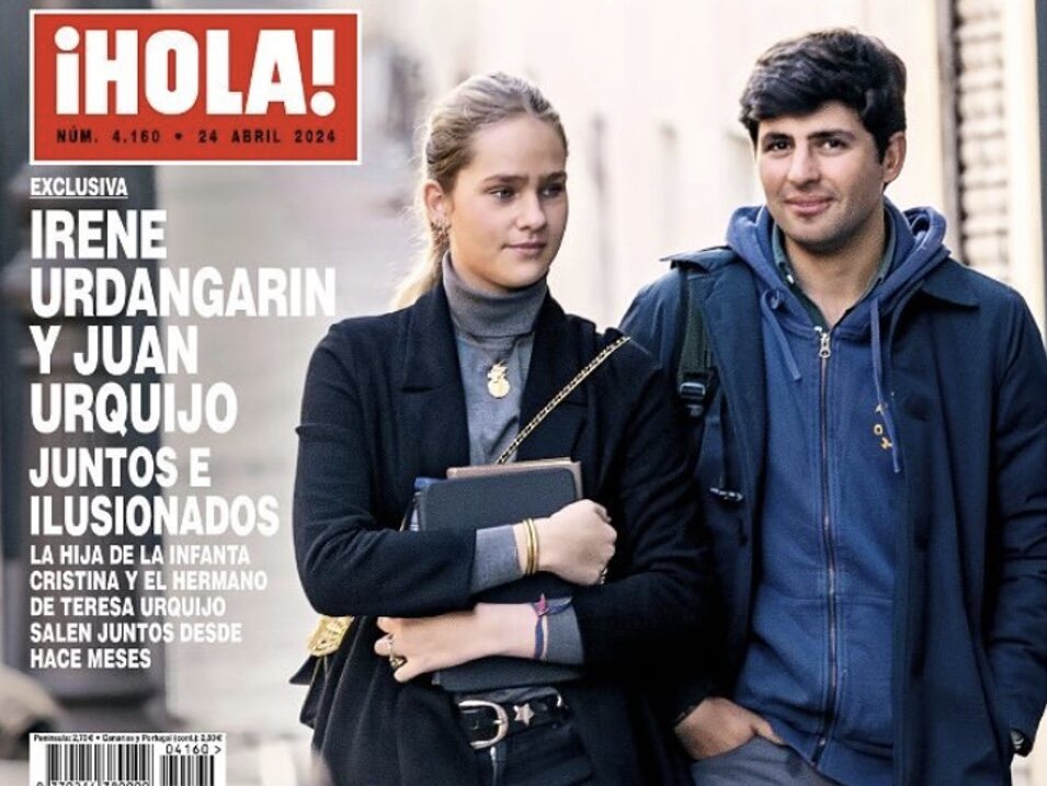 Irene Urdangarin y Juan Urquijo en ¡Hola!