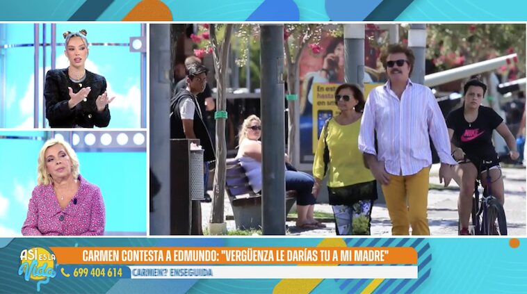 Alejandra Rubio y Carmen Borrego hablan de la entrevista de Bigote Arrocet/ Foto: telecinco.es