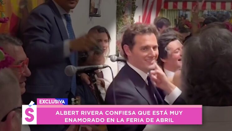 Albert Rivera en la Feria de Abril de Sevilla/ Foto: telecinco.es