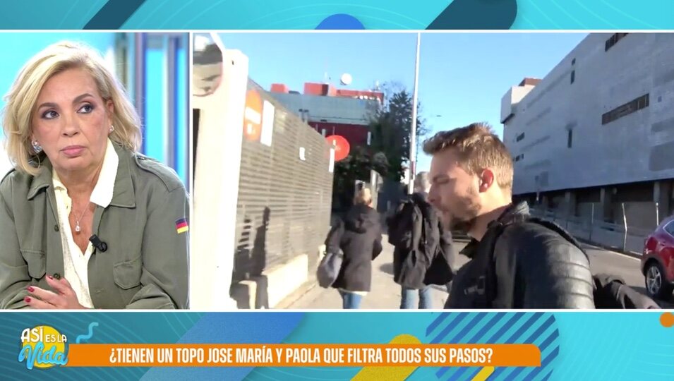 Carmen opina sobre el supuesto topo | Foto: telecinco.es