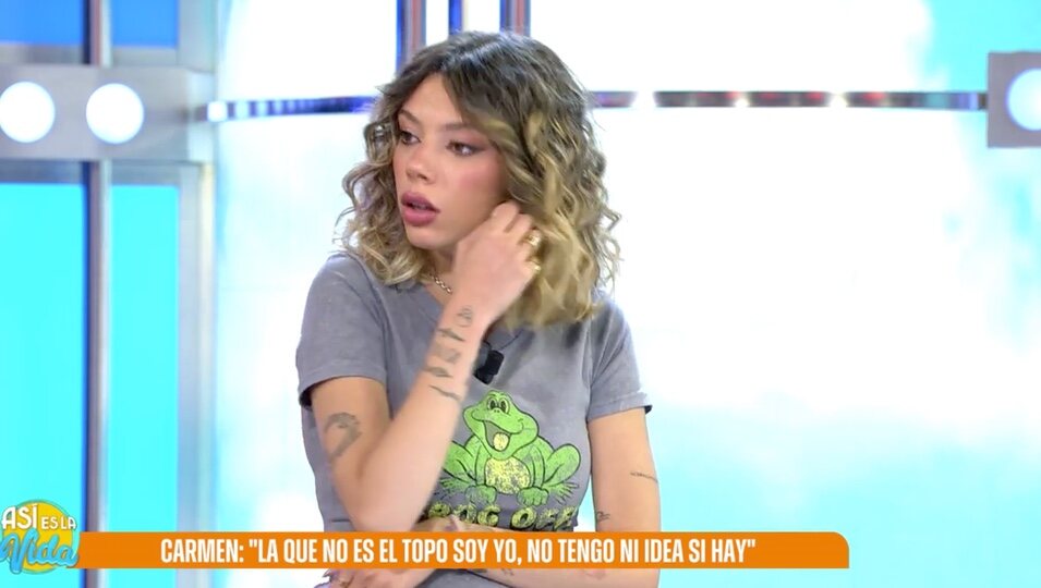 Alejandra Rubio da su información | Foto: telecinco.es