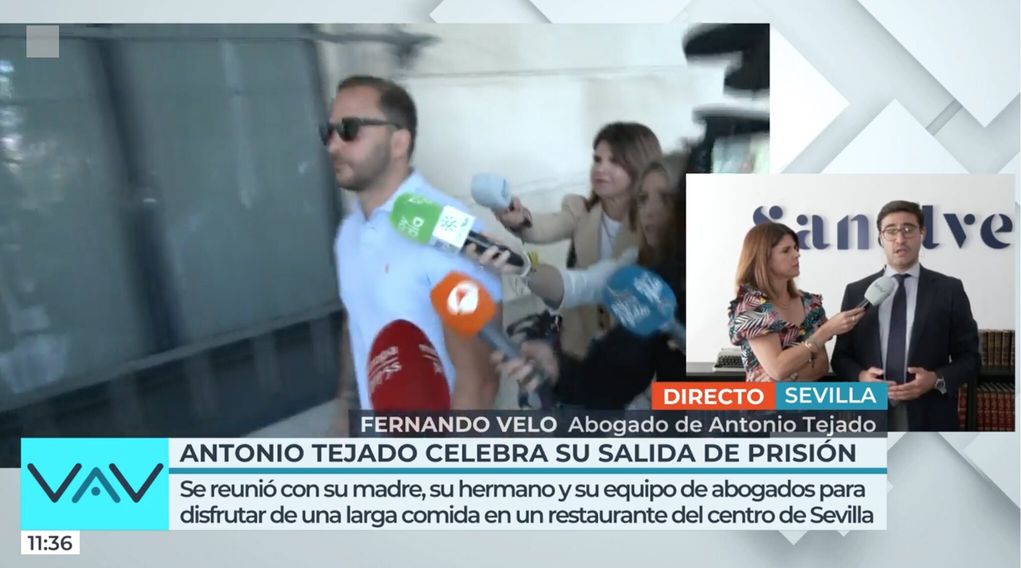 El abogado de Antonio Tejado asegura que este no va a hablar con su tía María del Monte | Foto: Telecinco.es