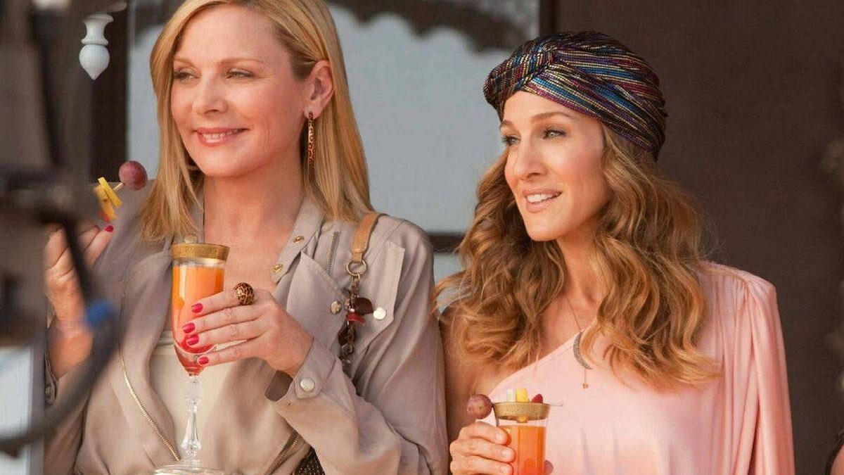 Kim Cattrall y Sarah Jessica Parker, juntas en 'Sexo en Nueva York'