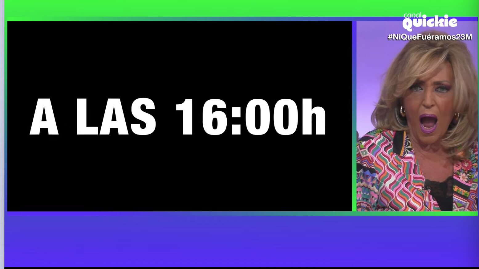 La reacción de Lydia Lozano al descubrir la noticia | Foto: Canal Quickie