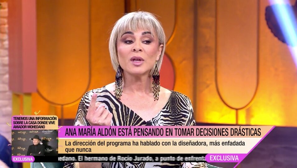 Ana María Aldón / Foto: telecinco.es