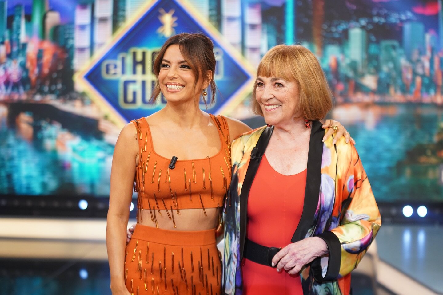 Eva Longoria y Carmen Maura en 'El Hormiguero'/ Foto: Antena 3